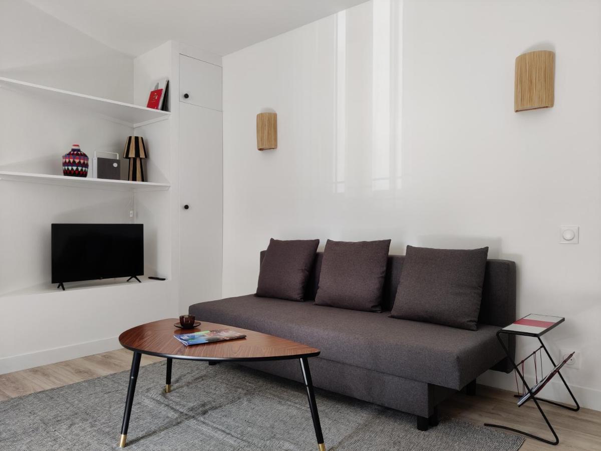 Bel appartement refait à neuf, déco raffinée, fibre, bureau, calme Tours Esterno foto