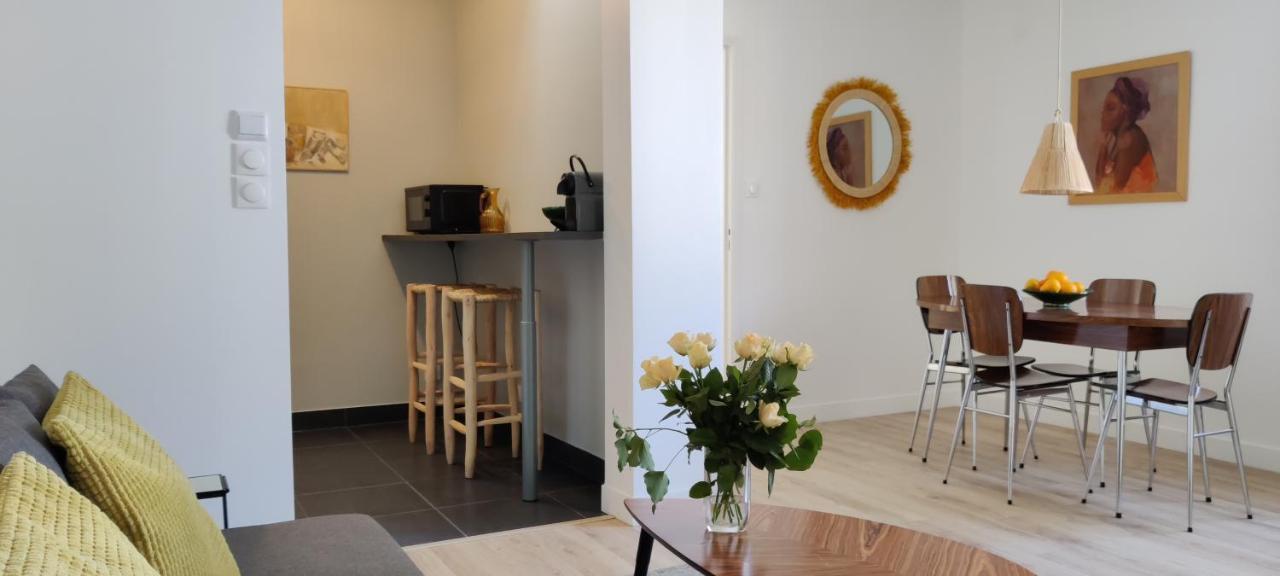 Bel appartement refait à neuf, déco raffinée, fibre, bureau, calme Tours Esterno foto